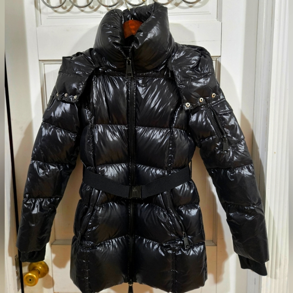SAM.Girls' Soho Belted Down Puffer Jacket Big Kid- Size XL